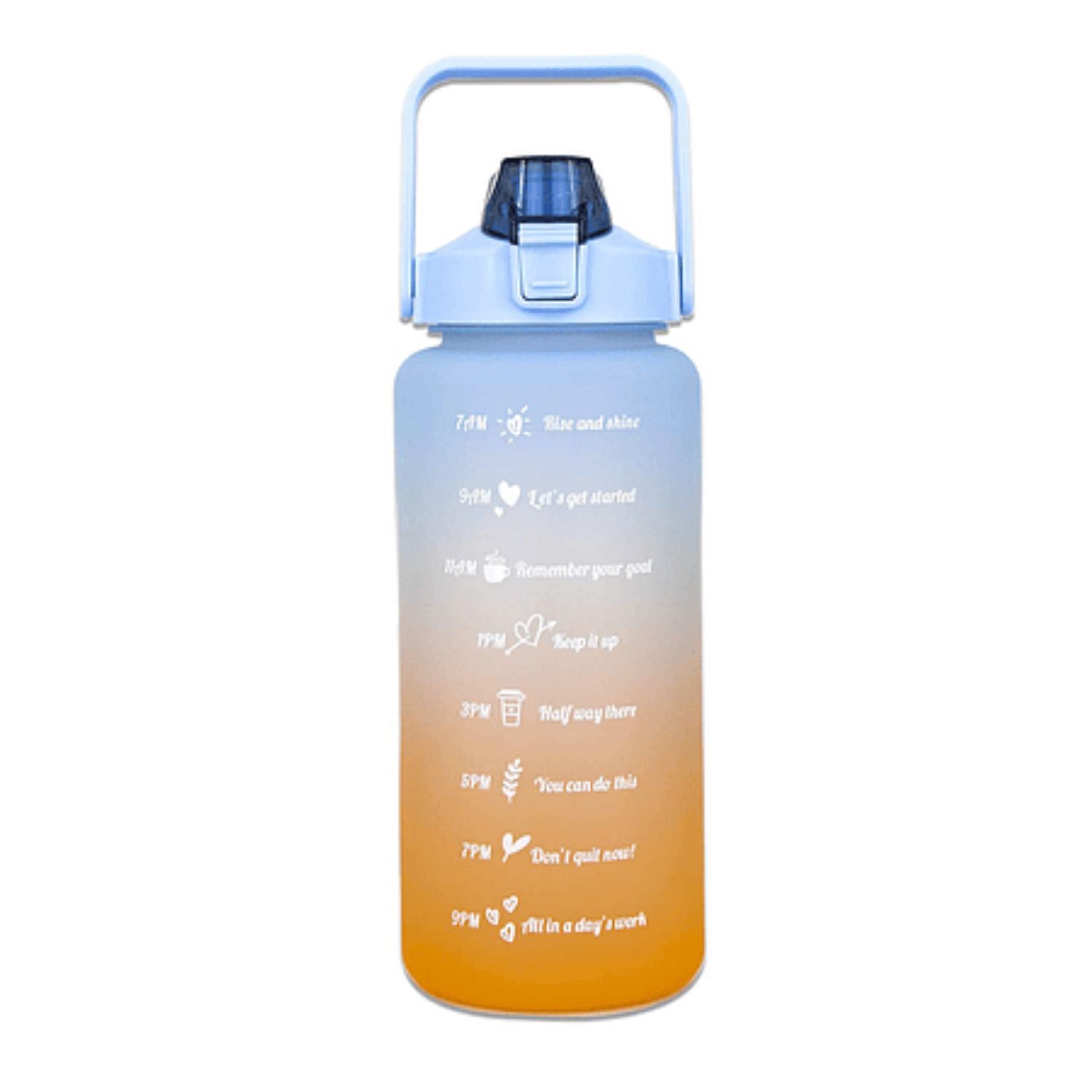Pack 2 Botellas Agua Motivacionales De 2 Litros Y 900 Ml image number 1.0