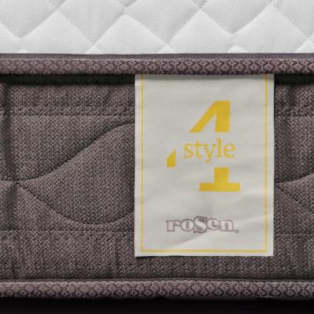 Cama Europea Rosen New Style 4 Plus / 2 Plazas / Base Normal image number 16.0