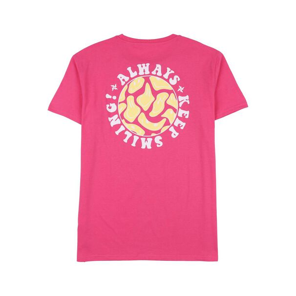Polera Estampada Manga Corta Cuello Redondo Hombre Skuad