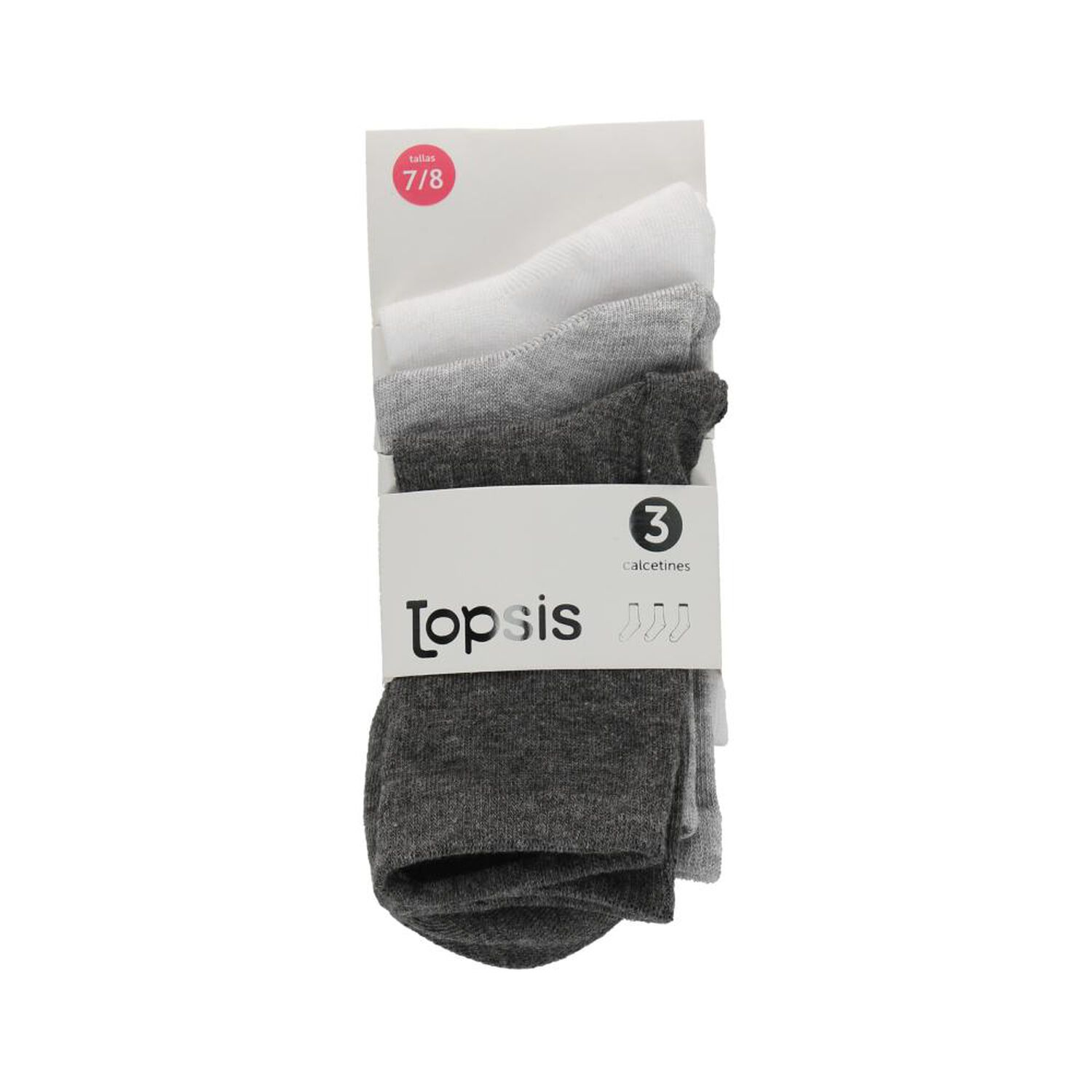Calcetines Topsis / 3 Pares image number 0.0