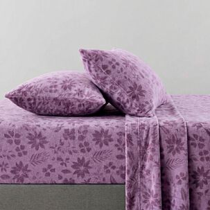 Juego De S&aacute;banas Polar Belle Noite Pastel / 2 Plazas