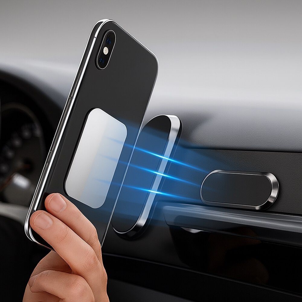 Soporte De Celular Tira Auto Magn&eacute;tico Im&aacute;n Autom&oacute;vil Deluxe image number 3.0