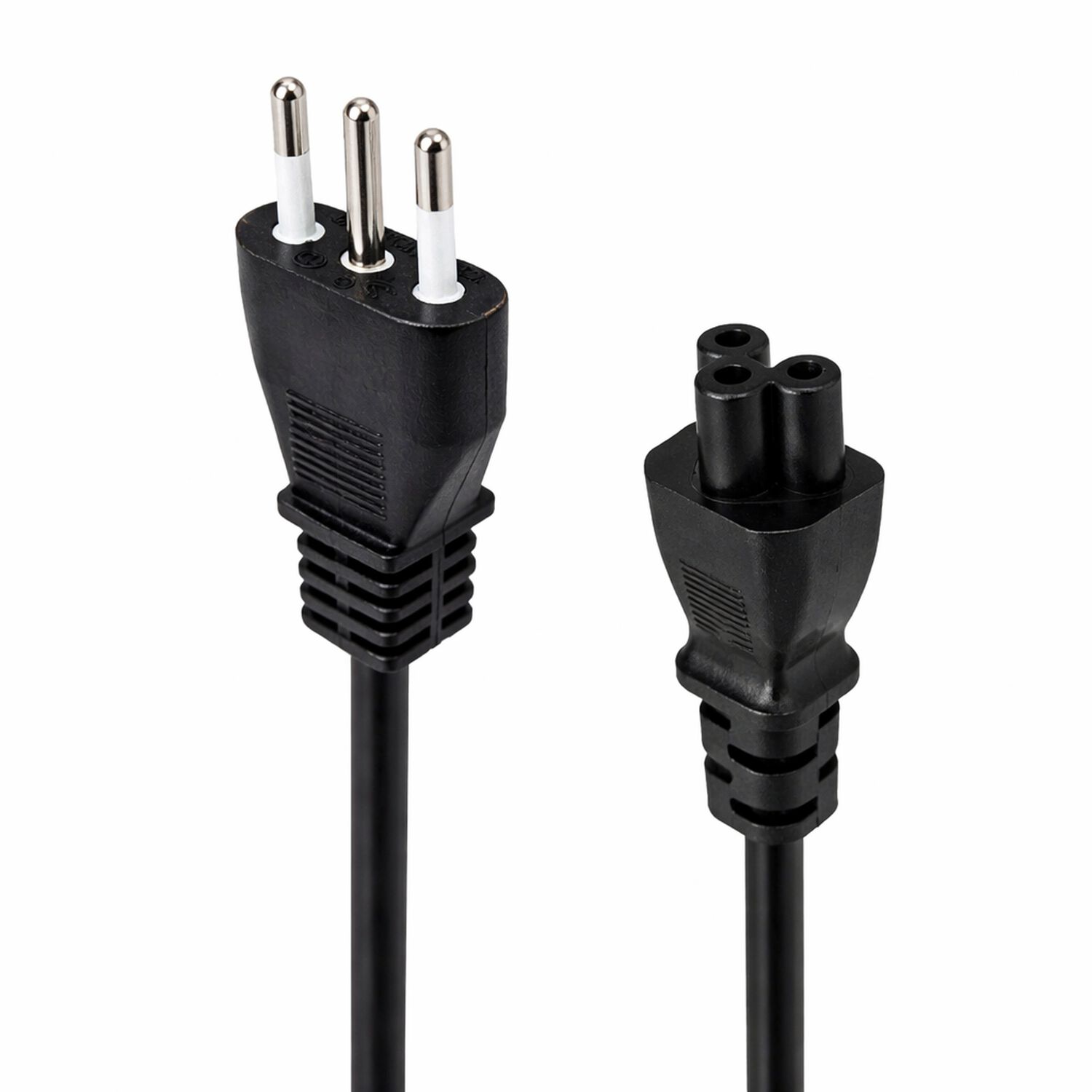 Cable De Poder Tipo Tr&eacute;bol 1.8 Mt Reforzado 220v / 3 Pin image number 1.0