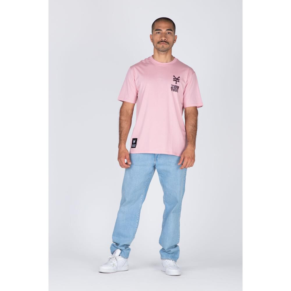 Polera Lisa Manga Corta Cuello Redondo Hombre Zoo York image number 1.0