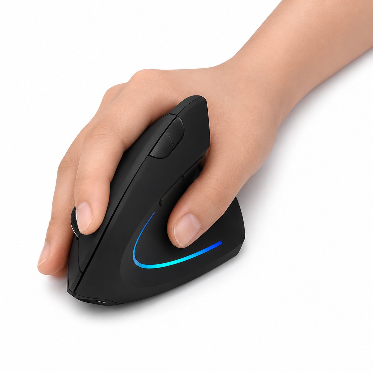 Mouse Vertical Inal&aacute;mbrico Ergon&oacute;mico Recargable 2.4 Ghz Pro image number 5.0