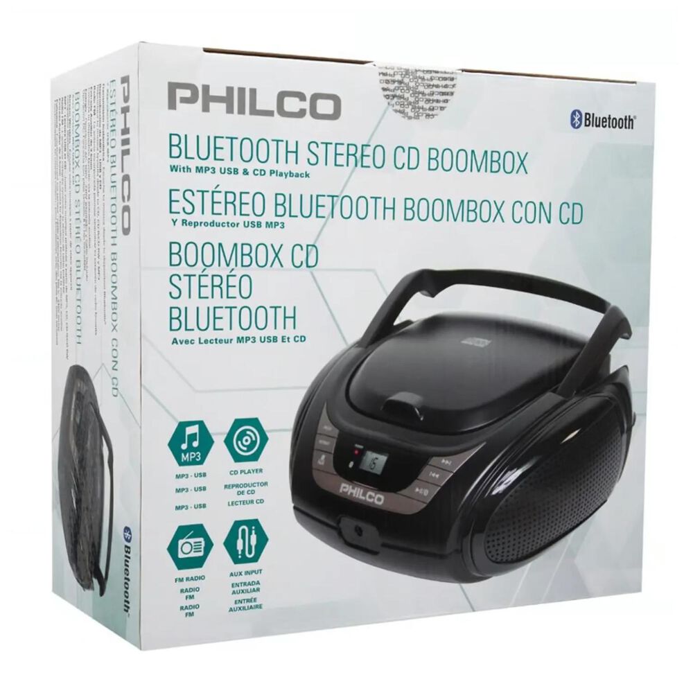 Radio Cd Bluetooth Usb 10w Negro 2120bt image number 5.0