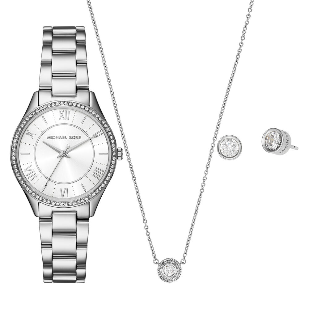 Reloj Y Set Joyas Michael Kors Mk4851set Plata image number 0.0