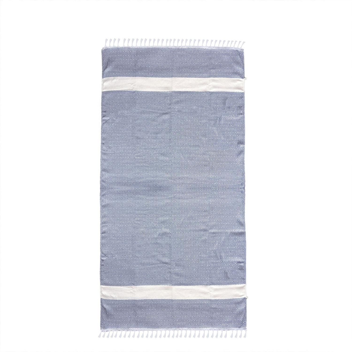 Toalla Turca Adem Diamond Blue image number 4.0