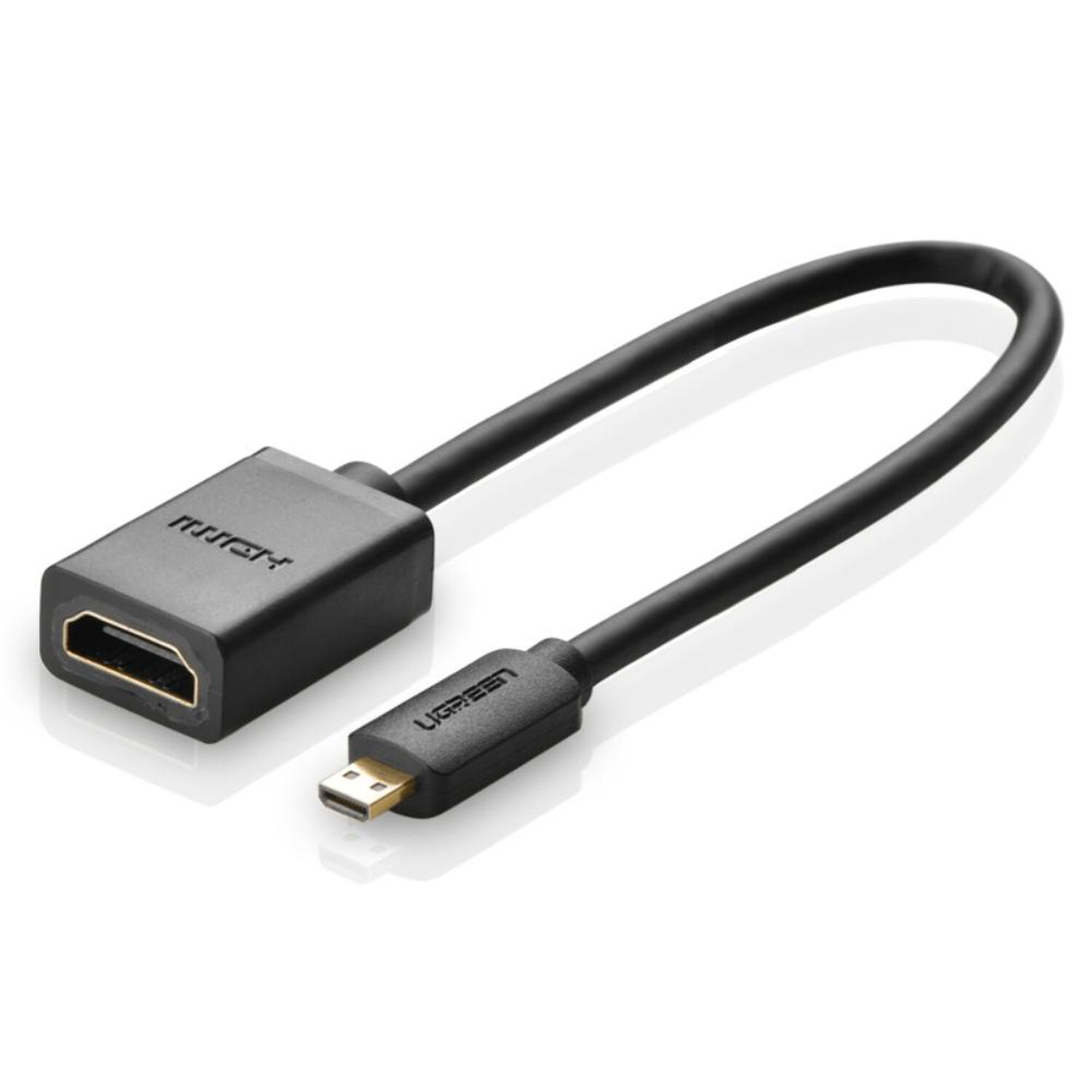 Cable Micro-hdmi A Hdmi 20cm Negro Ugreen image number 0.0
