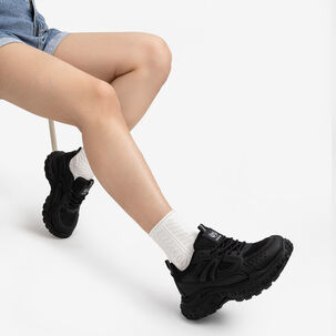Zapatillas Negro Casual Mujer Weide Sl03