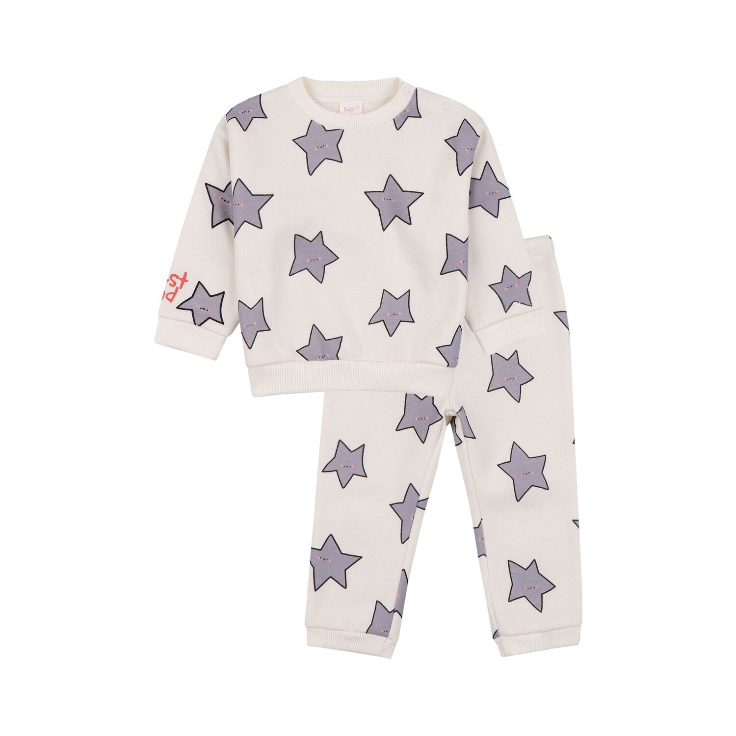 Conjunto Manga Larga Bebe Ni&ntilde;a Baby image number 0.0