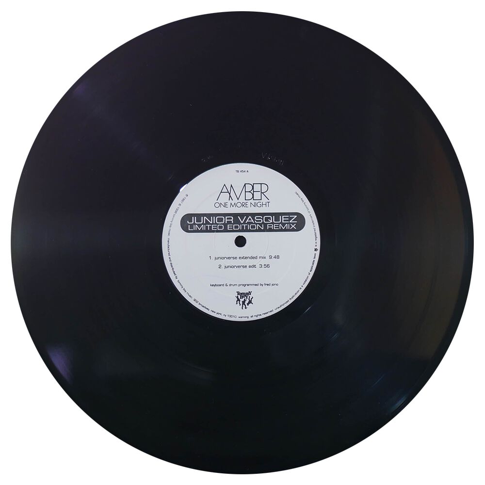 Amber - One More Night (junior Vasquez Remix) | 12" Maxi Single Usado image number 2.0