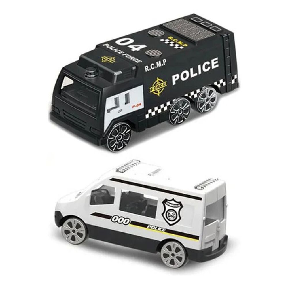 Avion Transportador 3 Coches Metal Con Música Y Luces image number 1.0