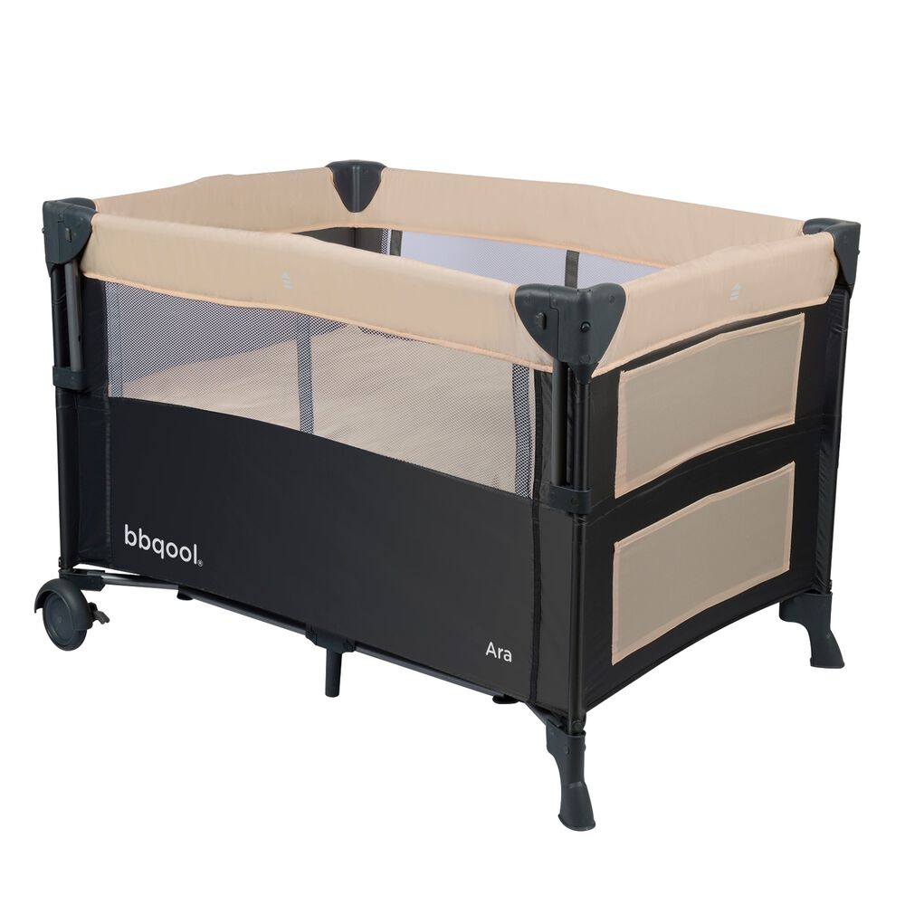 Cuna Playard Colecho Ara Beige + Colch&oacute;n De Espuma image number 2.0