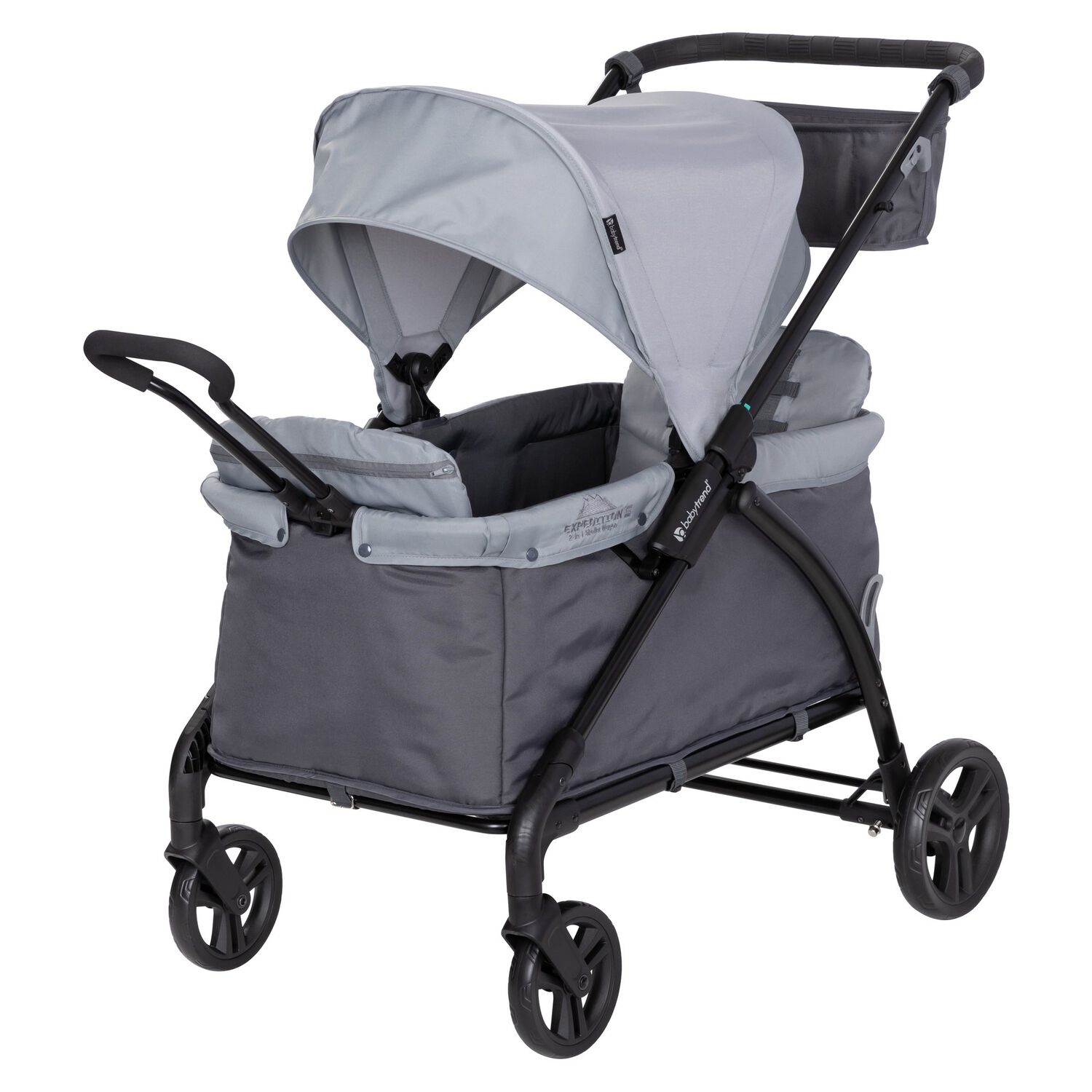 Coche Carro Doble Wagon Expedition Lte 2 En 1 Gris image number 0.0