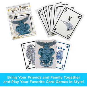 Cartas Naipes Ingl&eacute;s Ravenclaw Harry Potter 2 Pack- Cariocas