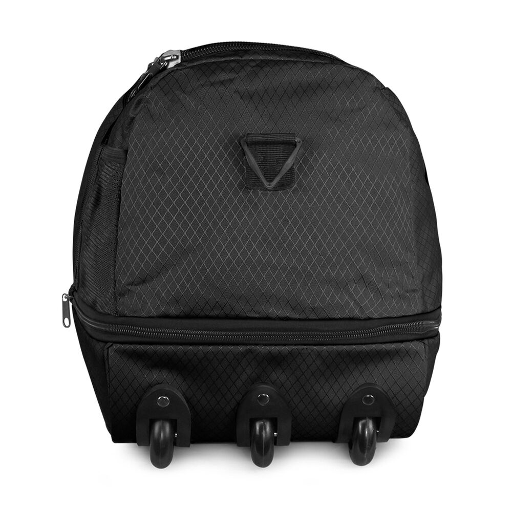 Bolso Tipo Mochila Con Ruedas + Candado Challenger Negro image number 8.0