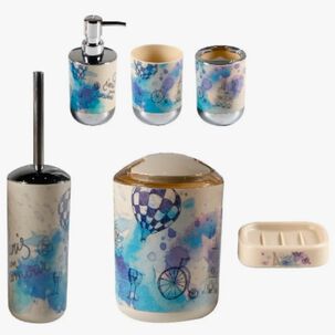Set Baño Diseño 6 Piezas