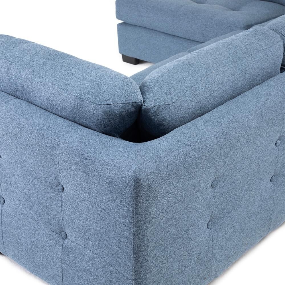 Sof&aacute; Seccional Living Factory Londres Izquierdo / 7 Cuerpos image number 6.0