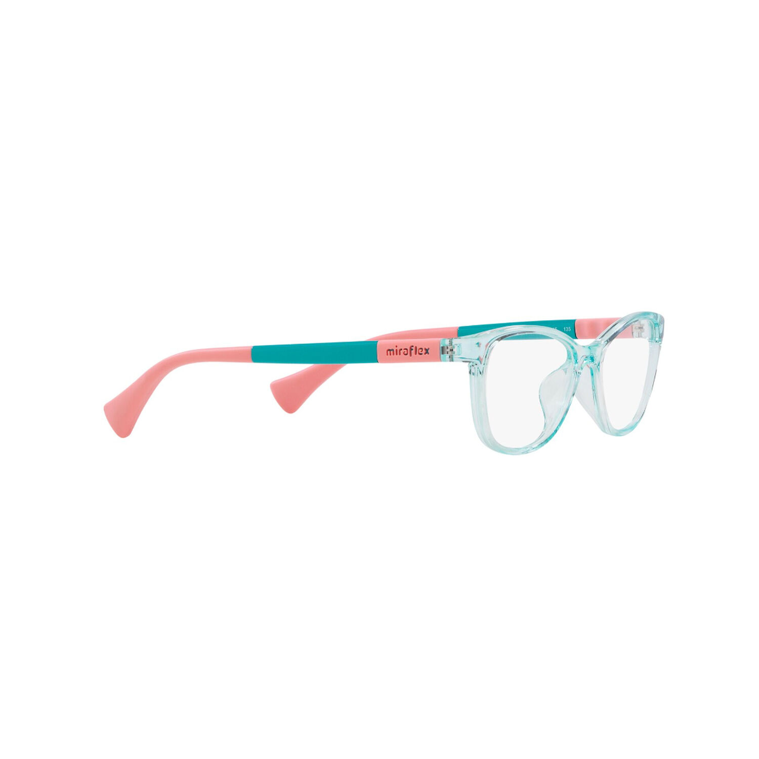 Lentes &Oacute;pticos Turquesa Rosa Miraflex Para Ni&ntilde;os image number 10.0