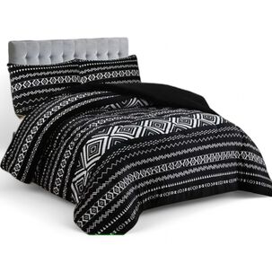 Cobertor De Invierno Plush Con Chiporro 2 Plazas + 2 Fundas De Almohada Ccp-83