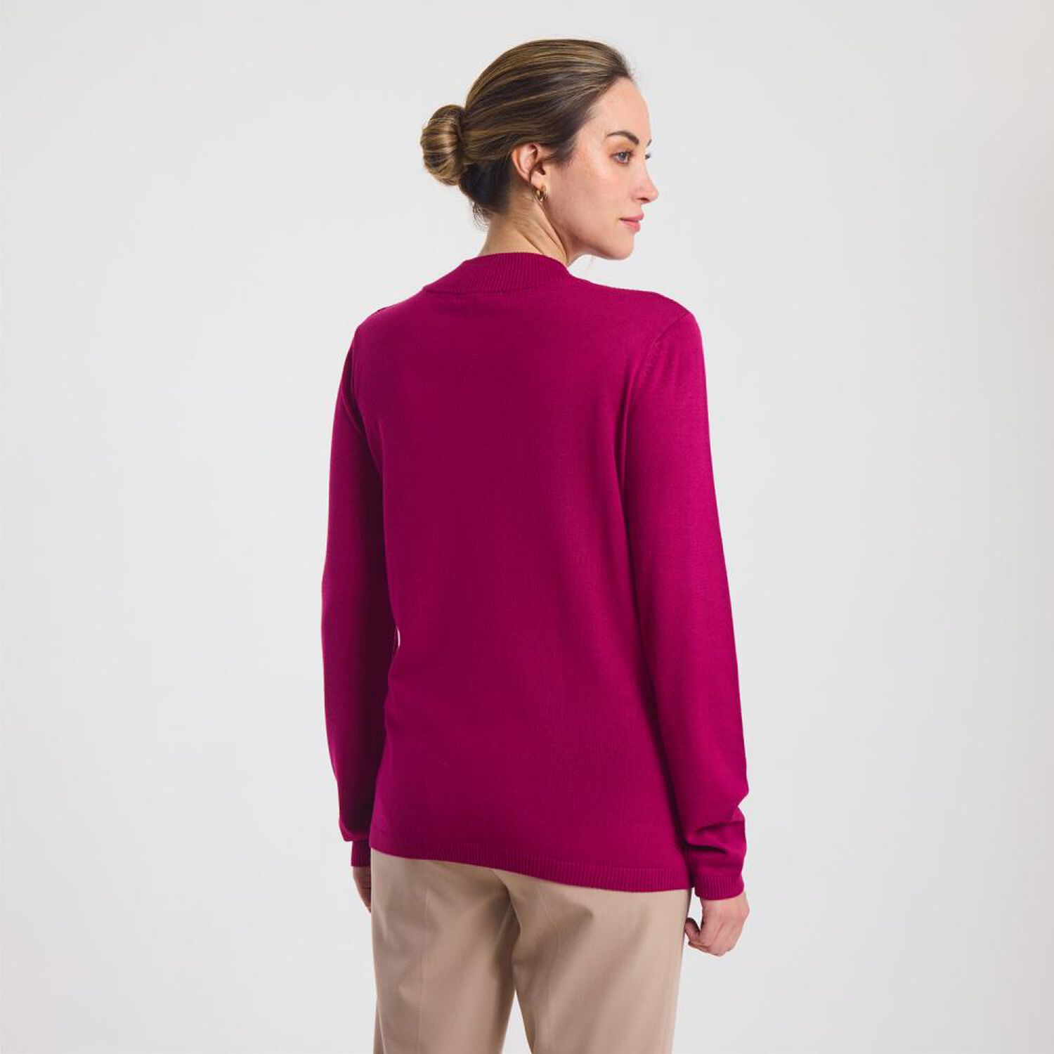 Sweater Dise&ntilde;o Fantasia Delantero Manga Larga Mujer Lesage image number 3.0