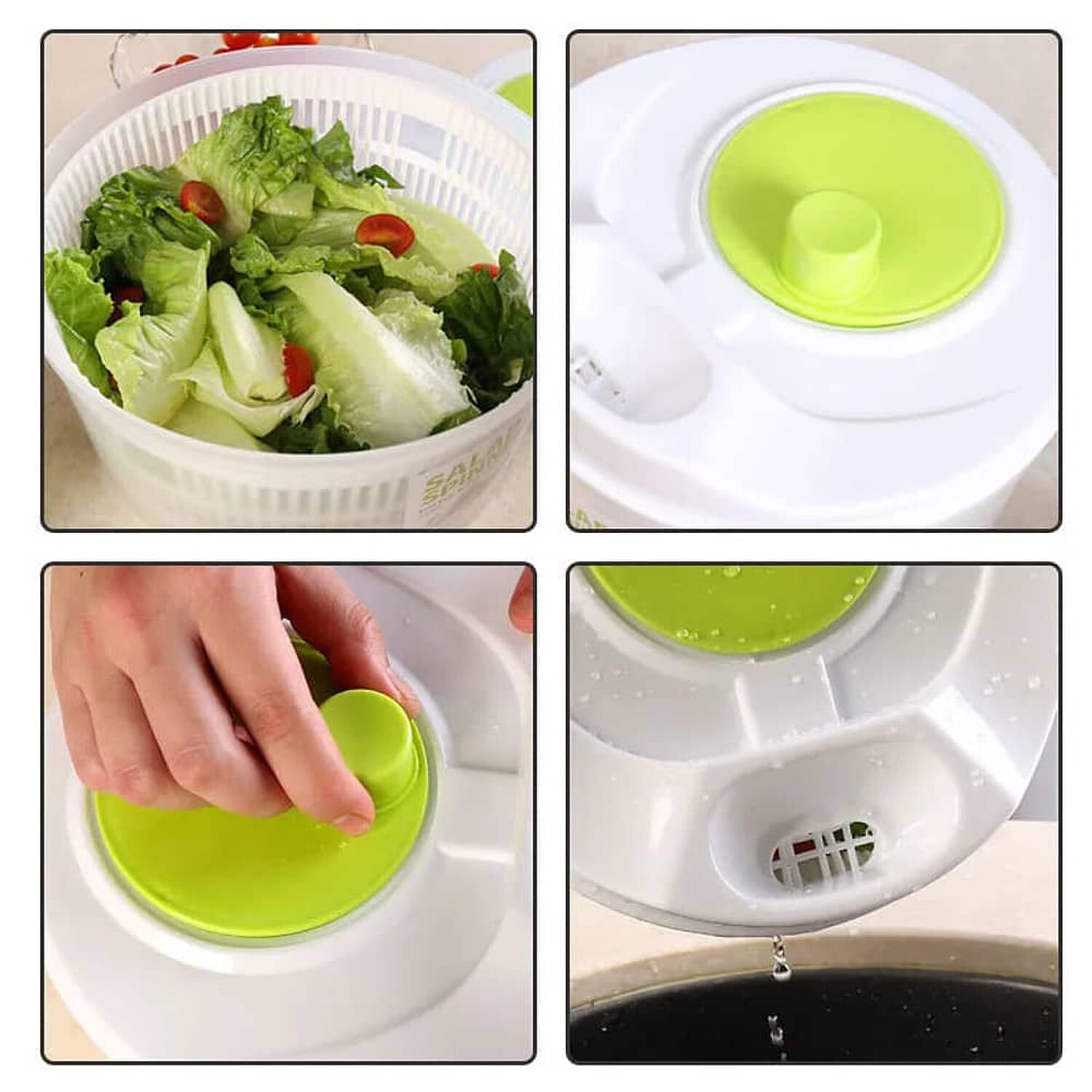 Secador Centrifuga Para Frutas Verduras Acesorio Cocina image number 3.0
