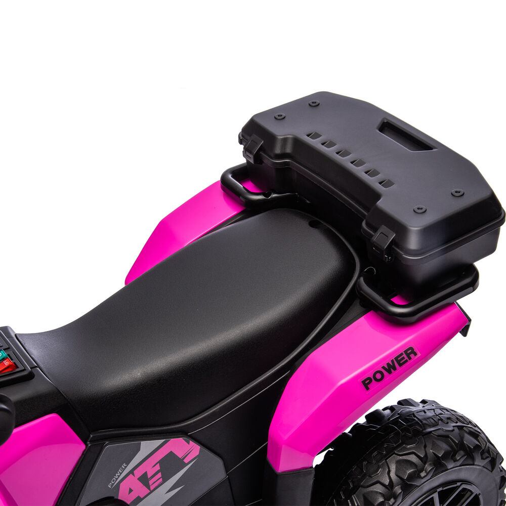 Cuadrimoto A Batería Quad Sx Rosa Bebesit image number 4.0