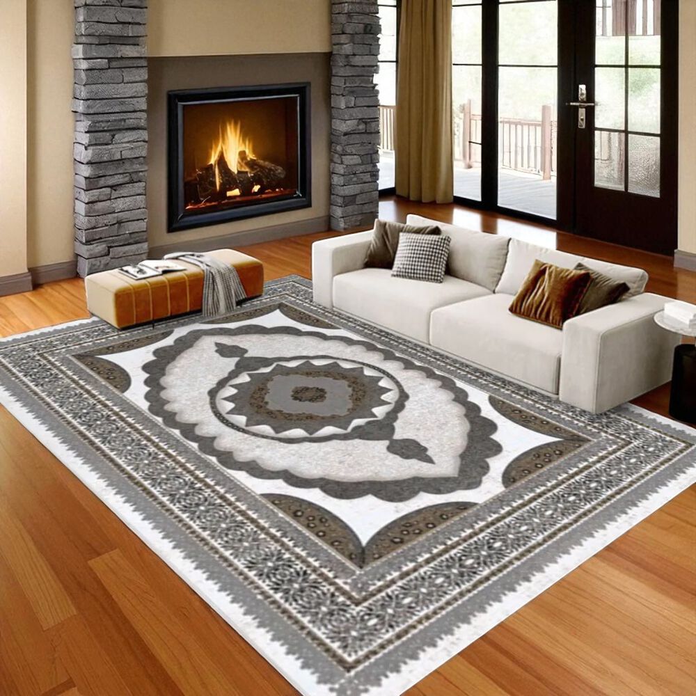Alfombras Lisas Con Diseños Efecto 3d 200x240 Cm Md15 image number 0.0