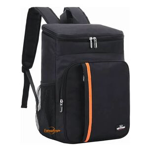 Mochila T&eacute;rmica Grande 18l Color Gris Impermeable