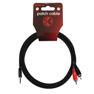 Cable Y Miniplug-2rca 3m Nickel Plated Ye-364-3