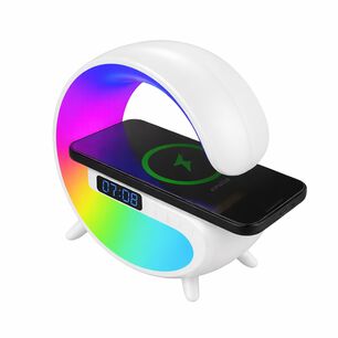 Parlante Bluetooth Mlab My Lil G 5en1 Rgb Reloj Cargador