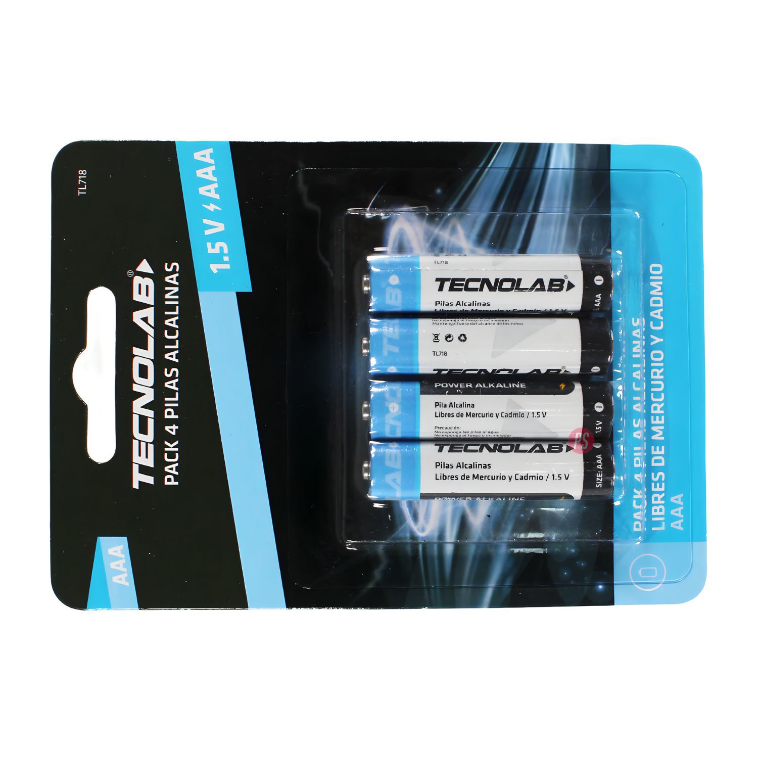 Pack 4 Pilas Alcalinas Aaa 1200 Mah - Ps image number 1.0
