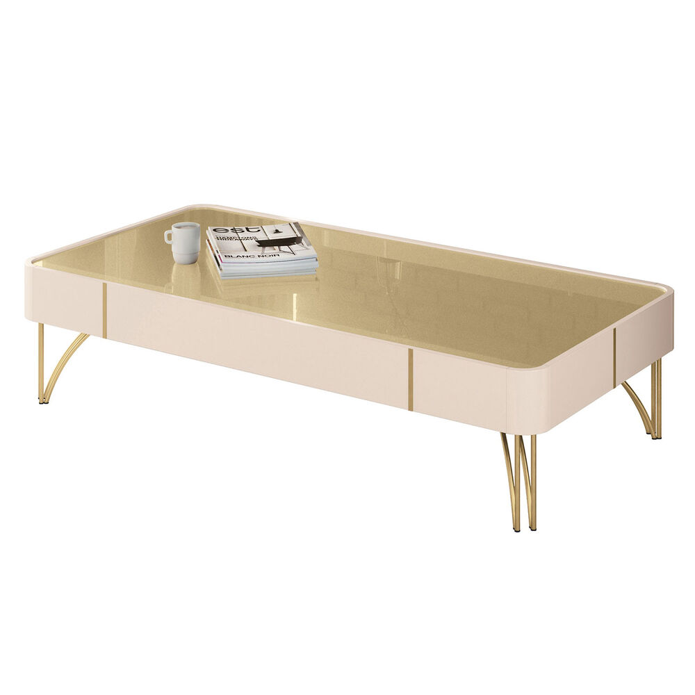 Mesa De Centro Doncella Off White Champagne image number 3.0