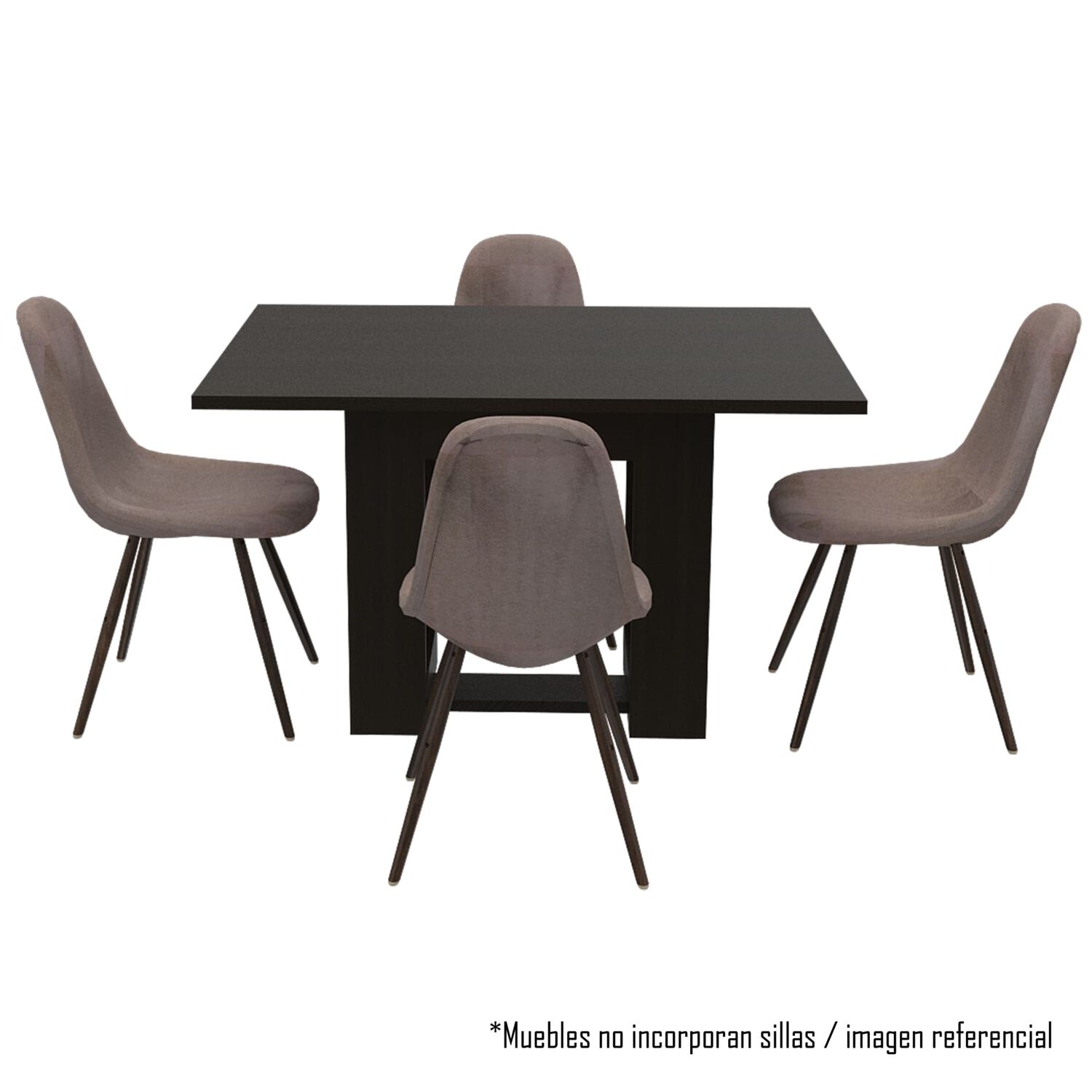 Mesa De Comedor Fm-003n Negro image number 4.0