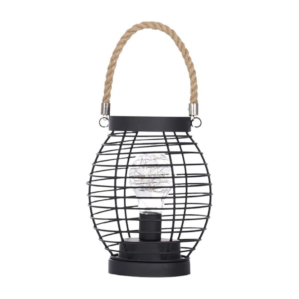 Lampara Colgante Fierro Luz Led Decorativa Portátil image number 0.0