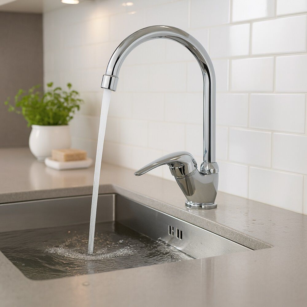 Griferia Monomando Lavaplatos Colina Fanaloza Garant&iacute;a 5 A&ntilde;os image number 5.0