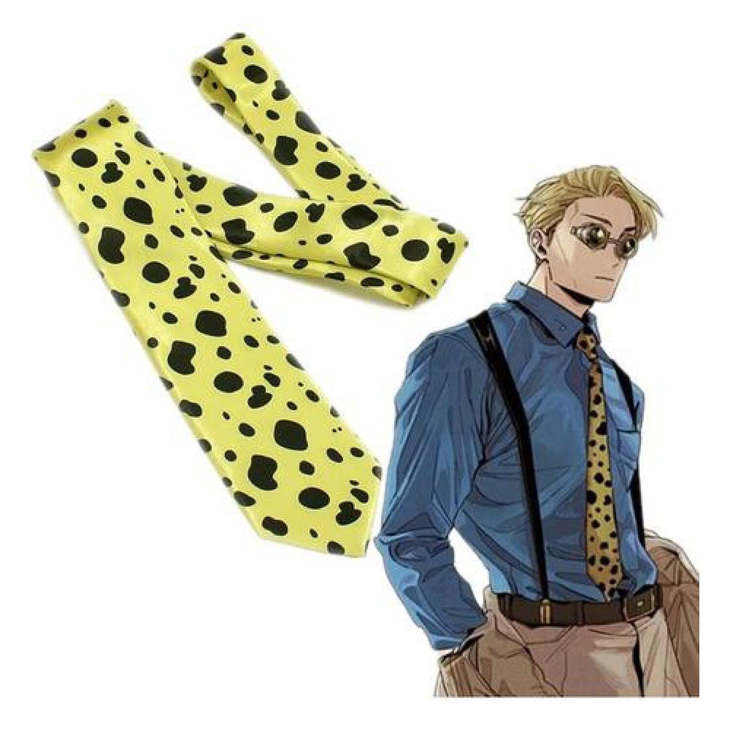 Corbata Kento Nanami Anime Jujutsu Kaisen Cosplay image number 0.0