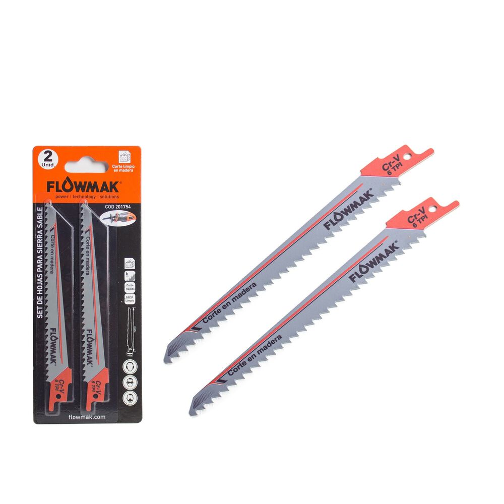 Kit Sierra Sable Inalámbrica Y 2 Hojas Sierra Sable image number 2.0