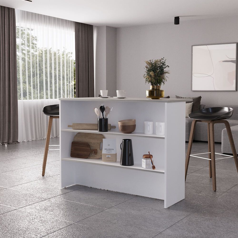 Isla Cocina 120x60x90 Cm Fm-003g Gris image number 4.0