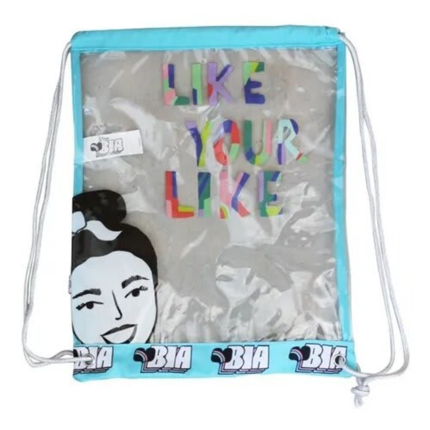 Mochila Morral Transparente Juvenil Dise&ntilde;o Colorido Casual image number 0.0