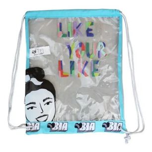 Mochila Morral Transparente Juvenil Dise&ntilde;o Colorido Casual