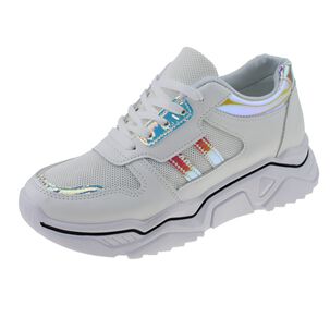 Zapatilla Blanco/plata Via Franca Art. 5lxd65382ws