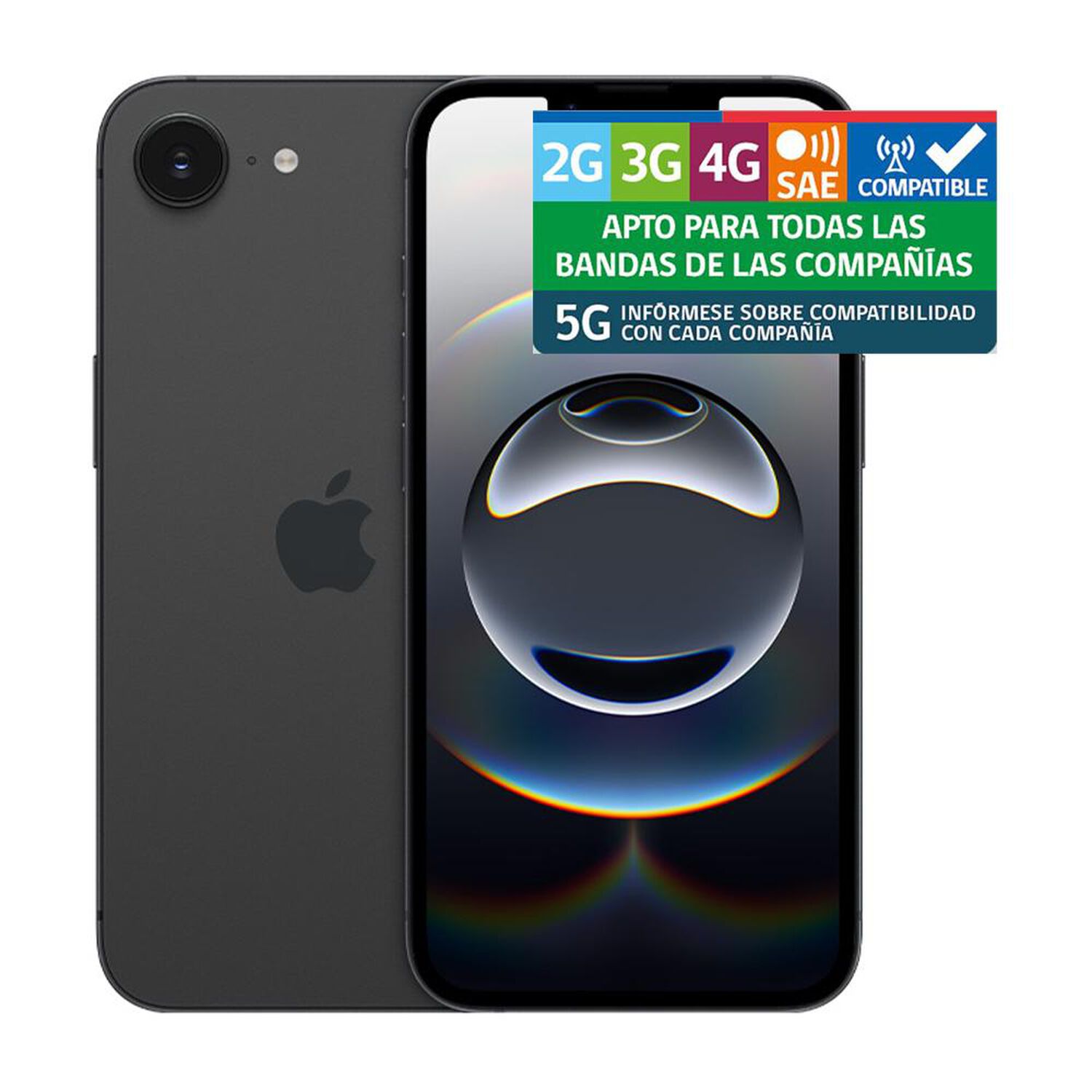 iPhone 16e Apple / 5G / 512 GB / Negro / Liberado image number 9.0