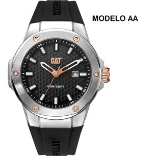 Correa Pulsera Cat Hombre Aa Negro