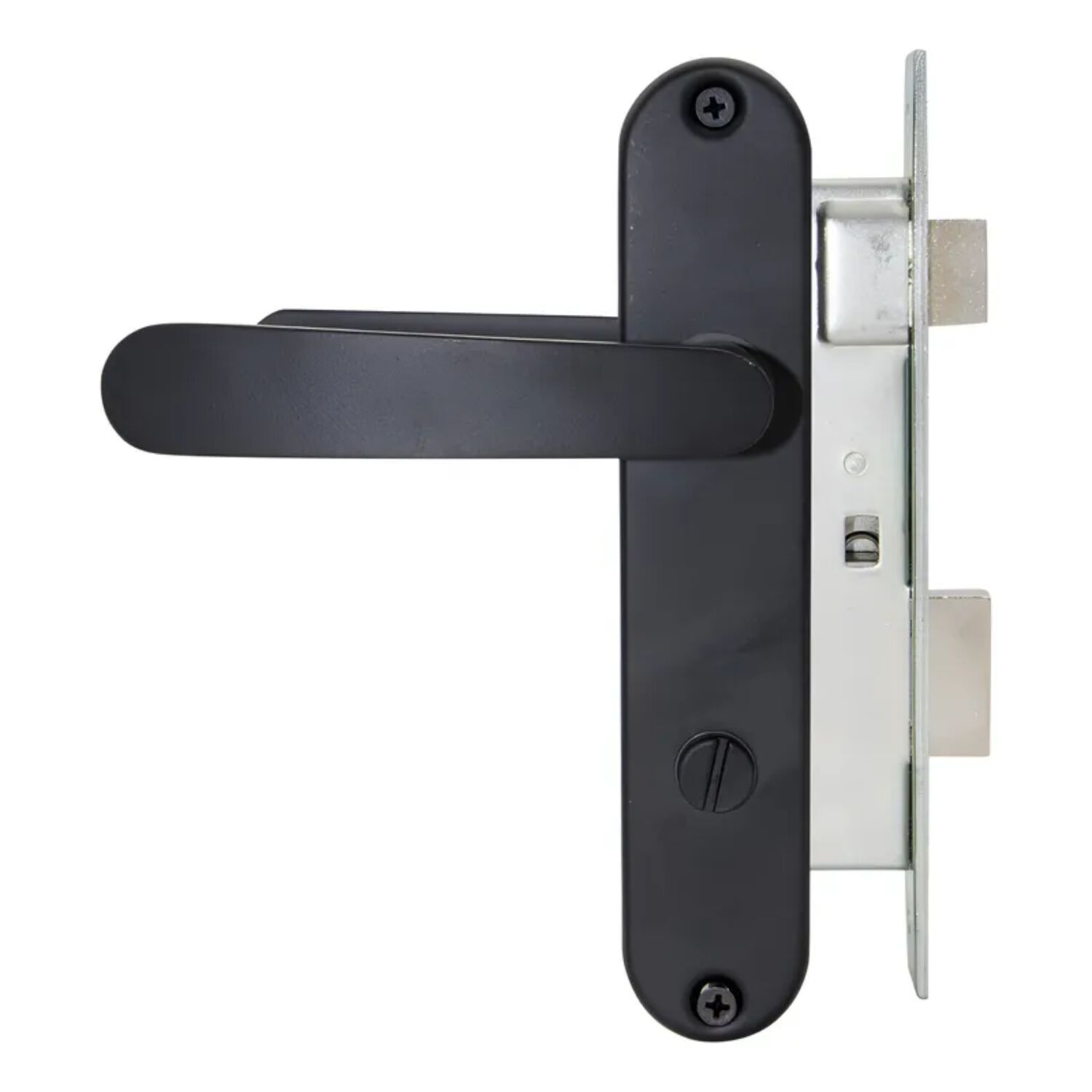 Cerradura Embutir Odis Simona 7040 Ba&ntilde;o - Negro image number 0.0