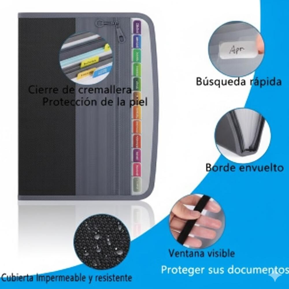 Carpetas De Archivos Tipo Cremallera – Pack De 13 image number 5.0
