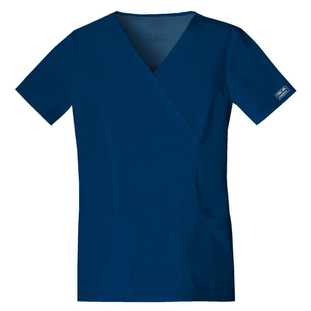 Conjunto Polera Y Pantalón Clinico Cherokee Originals Navy image number 4.0