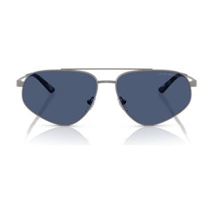 Lentes De Sol Gris Emporio Armani