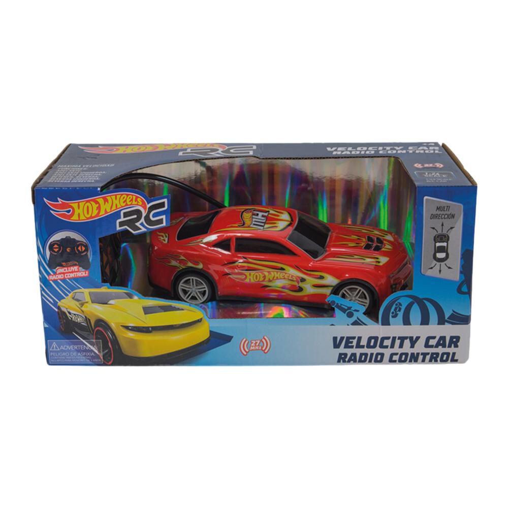 Vehiculo Radio Control Hot Wheels 1:24 Velocity Car Surtido image number 5.0